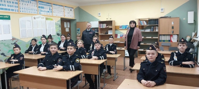 Встреча с сотрудниками ОГИБДД.